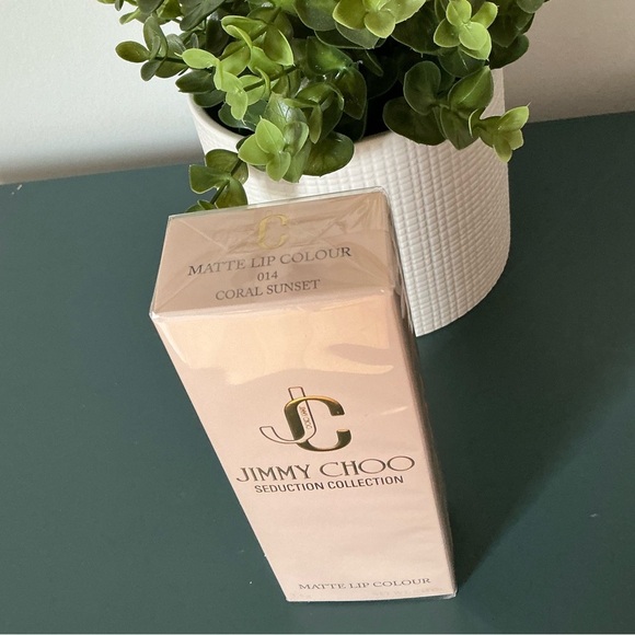 Jimmy Choo 014 Coral Sunset Matte Lip Colour Lipstick - Picture 4 of 7